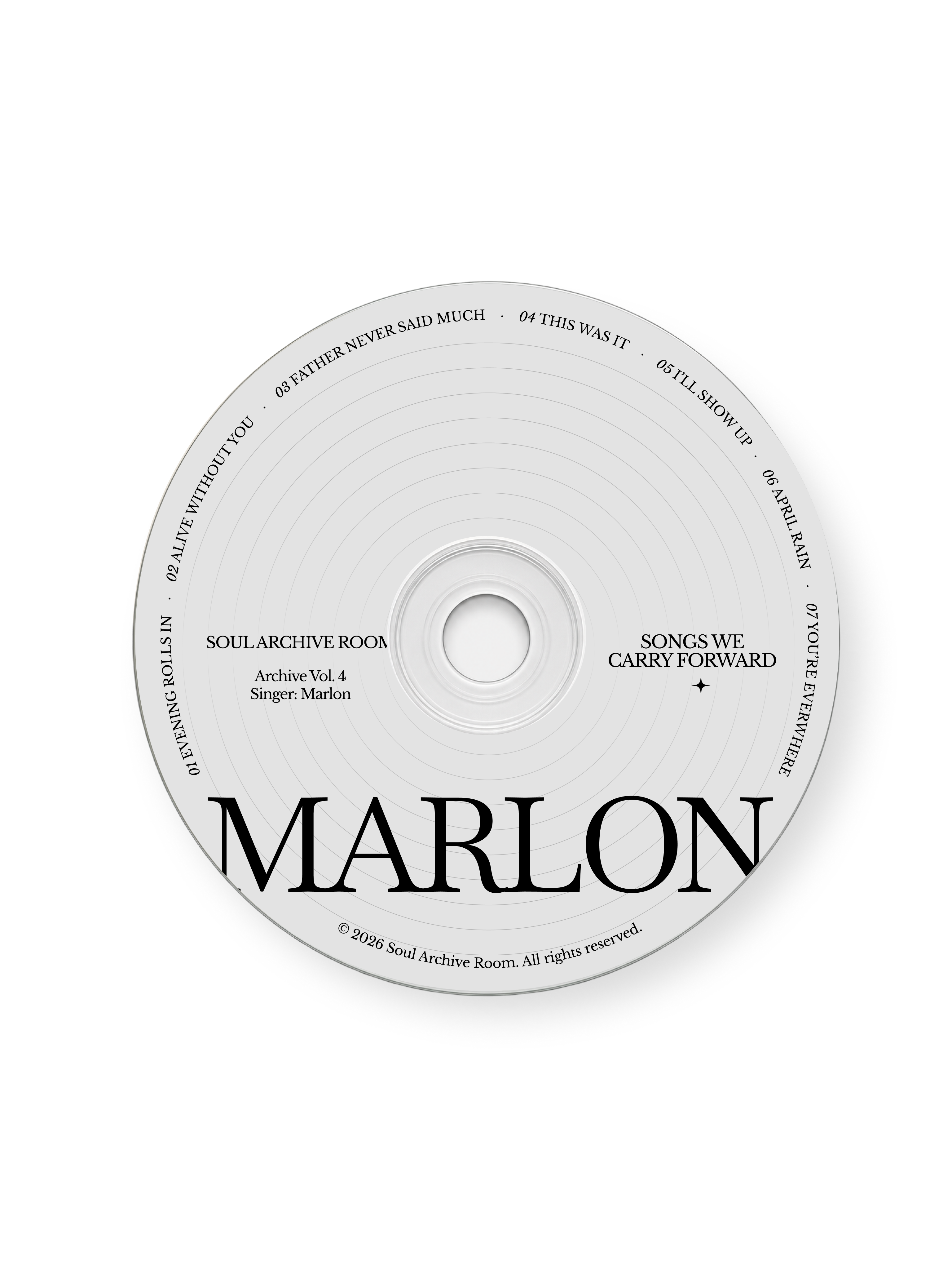 MARLON - SONGS WE CARRY FORWARD